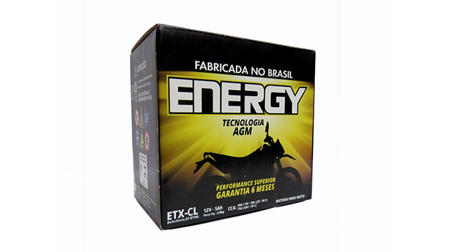 Baterias para Moto Energy ETX-CL